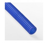 Гофра для трубы 20 мм синяя (30 метров)